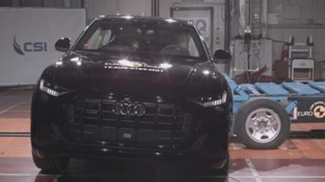 Ottimo l’urto laterale, poca la protezione del torace dei passeggeri per l’Audi Q8