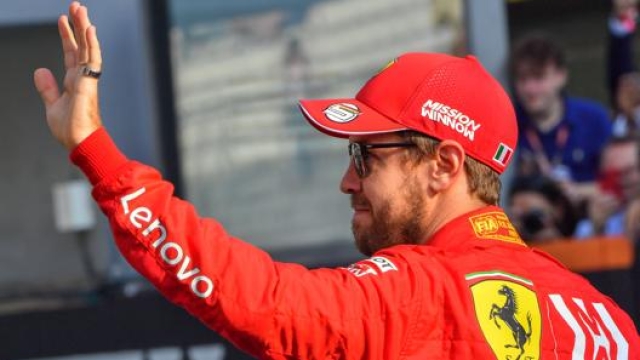 Sebastian Vettel, 34 anni. Afp