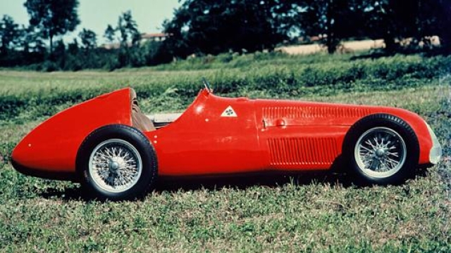 La 158 Alfetta che vinse nel 1950 il primo campionato del mondo di Formula 1 fu costruita nel 1938