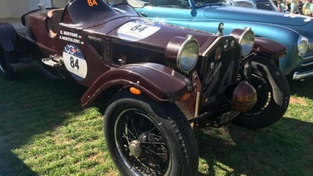 Questa Lancia Lambda Casaro partecipò nel 1927 alla prima Mille Miglia