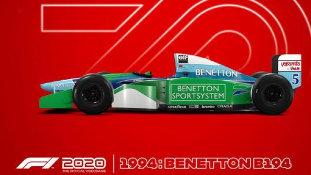 Si potrà correre con la Benetton B194 che portò il primo titolo al campione tedesco