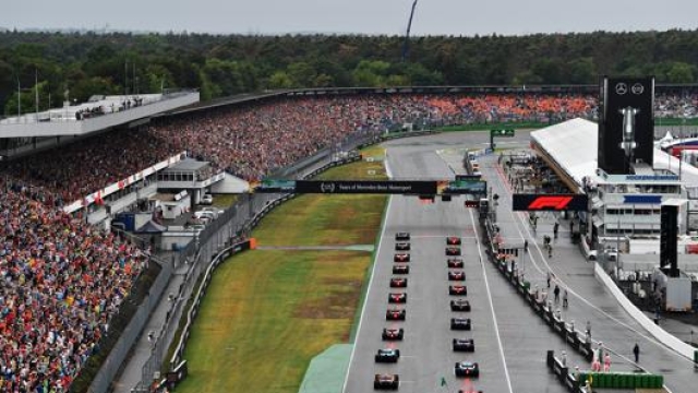 La partenza del GP di Germania del 2019, destinato a restare l’ultimo GETTY IMAGES