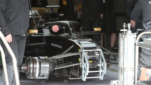 L’anteriore di una monoposto di Formula 1. Lapresse