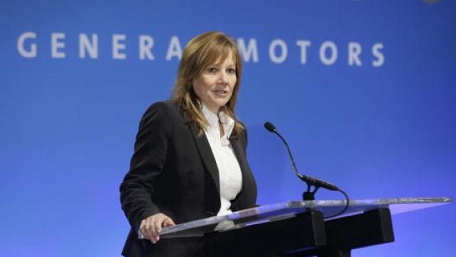 Mary Barra, Ceo della General Motors. AP