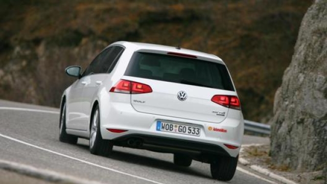 Una VW Golf settima generazione, regina in Europa nel 2019