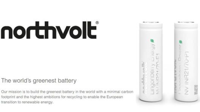 Un esempio di batterie Northvolt
