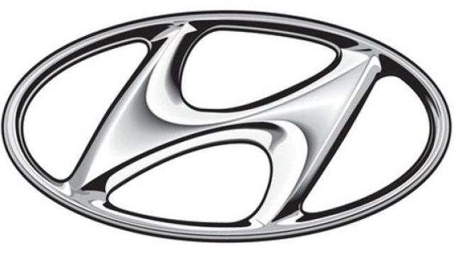 Il logo Hyundai: sembra un H ma non lo è...