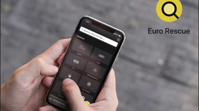 Un’immagine dell’app di Euro Ncap