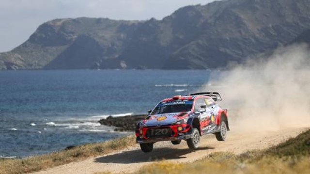 Una bella immagine del Rally di Sardegna 2019