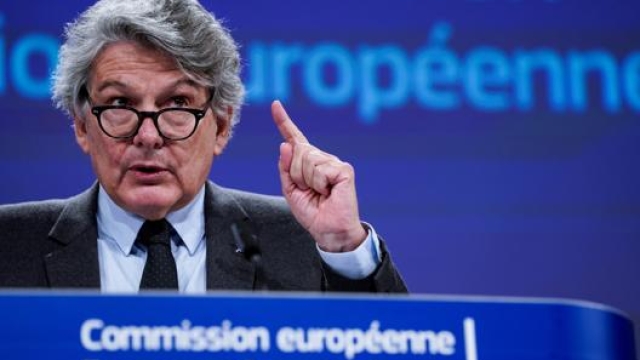 Thierry Breton, 65 anni, francese, commissario europeo al Mercato interno