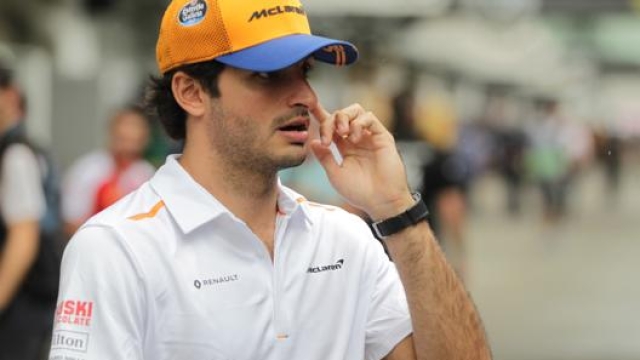 Carlos Sainz, 25 anni, pilota McLaren. Dal 2021 sarà in Ferrari. Lapresse