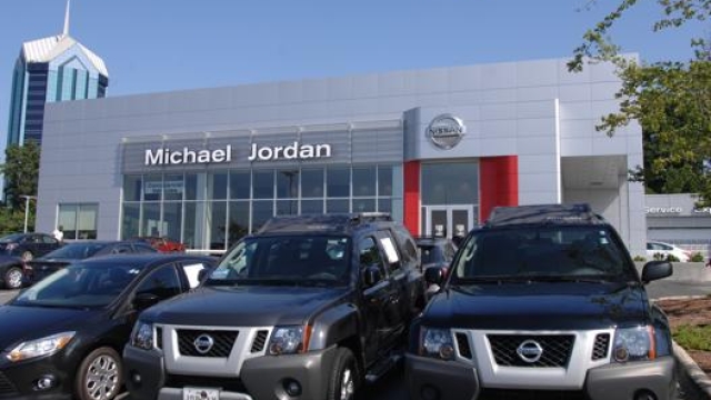 La concessionaria a Durham, North Carolina, aperta da Michael Jordan: vende modelli Nissan
