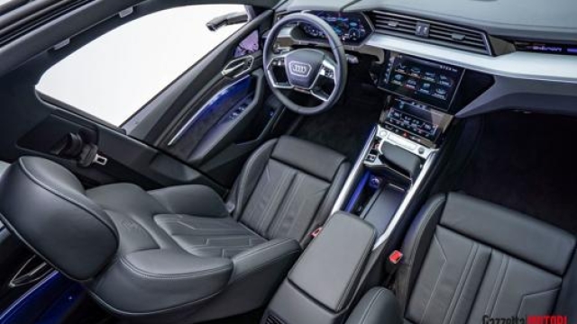 Audi e-tron Sportback 55 quattro, interni di lusso