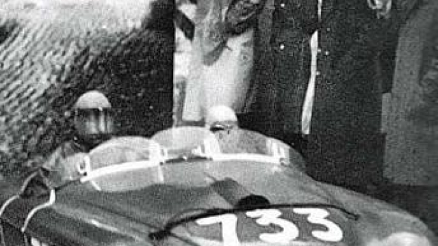 Dorino Serafini corse la Mille Miglia come pilota ufficiale Ferrari