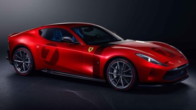 La nuova Ferrari Omologata nella colorazione Rosso Magna