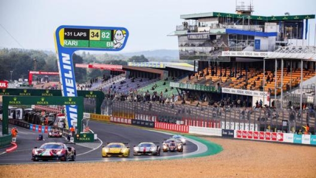 Il Circuito della Sarthe in Francia ospita la 24 Ore di Le Mans, prima edizione nel 1923. S. Bailly/Aco