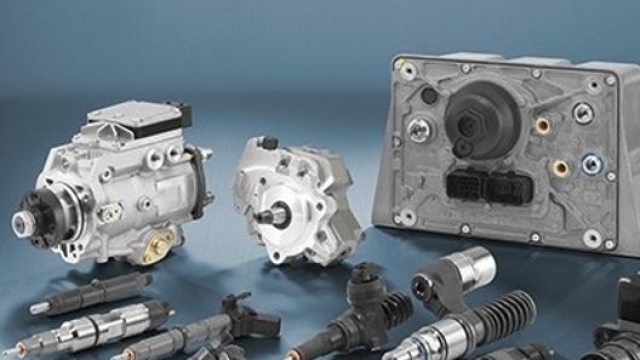 Elementi di un motore diesel prodotti da Bosch Exchange