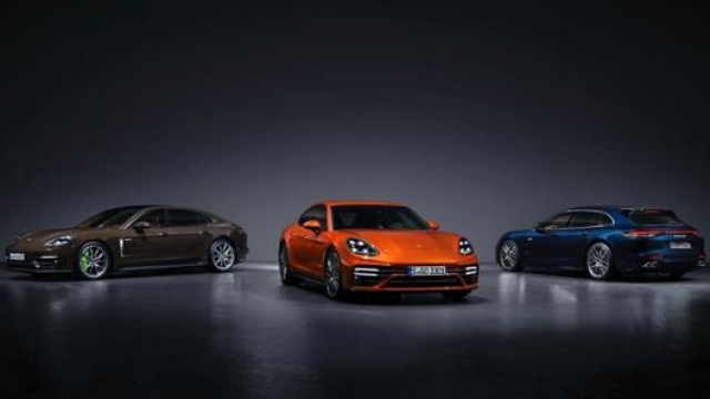 Alcune colorazioni disponibili della nuova Porsche Panamera
