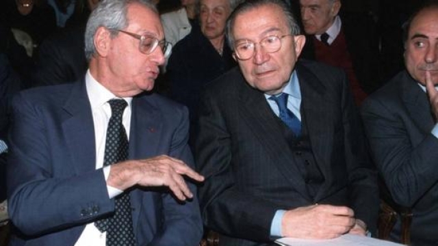 Cesare Romiti e Giulio Andreotti