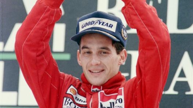 Ayrton Senna, 1960-1994. Ha vinto tre mondiali in F.1. Afp