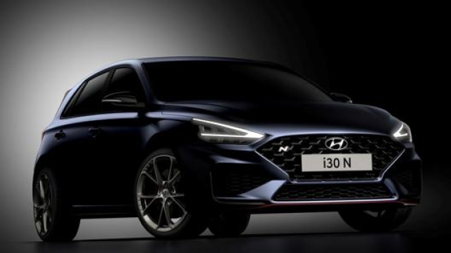 La prima immagina della nuova Hyundai i30 N