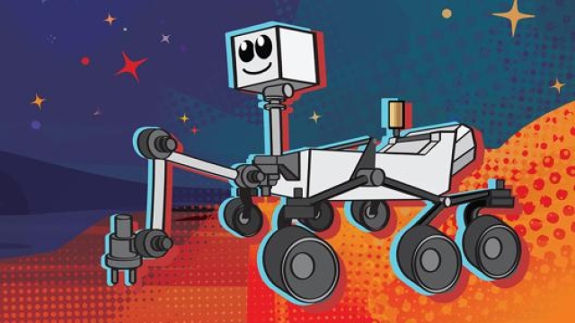 Il logo del concorso indetto dalla Nasa per trovare il nome del nuovo rover: hanno partecipato circa 28mila studenti…