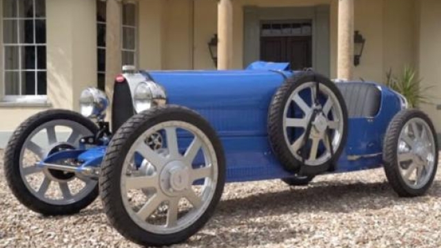 La Bugatti Baby II è identica alla Type 35 che vinse tutto negli Anni Venta/Trenta