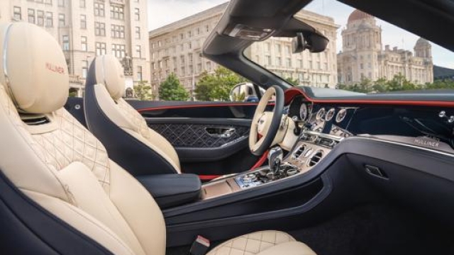 Gli interni della Bentley Continental GT Mulliner
