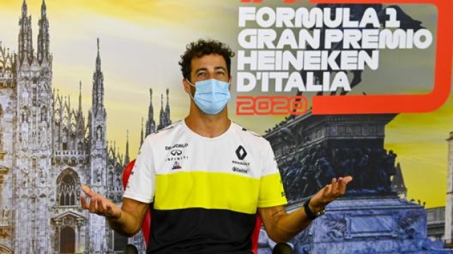 L’italo australiano Daniel Ricciardo. Afp