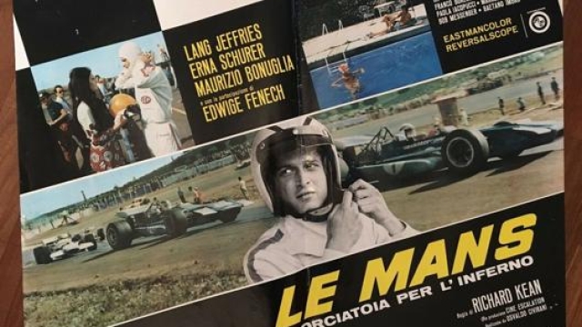 La locandina del solo film italiano sulla corsa francese