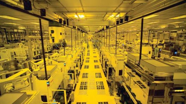 Una fabbrica di chip di Tsmc