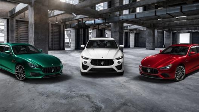 I tre modelli della gamma Maserati Trofeo