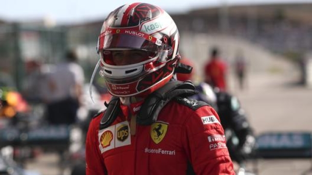 Charles Leclerc, secondo anno alla Ferrari. Lapresse