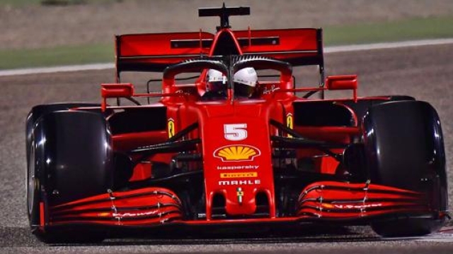 La SF1000 numero 5 di Sebastian Vettel. AFP