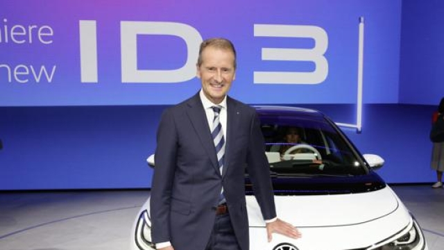 Herbert Diess, amministratore delegato del gruppo Volkswagen