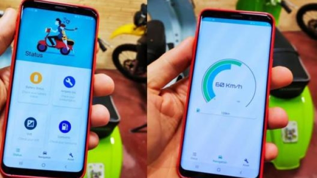Tutti i dati di viaggio sono consultabili tramite un’app su smartphone, connessa via Bluetooth alla centralina