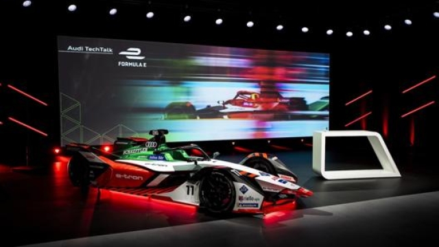 La monoposto Audi per il campionato Formula E stagione 2020-21