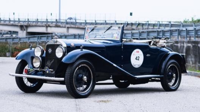La Alfa Romeo 6C Sport 1750 del 1929 è il pezzo di maggiore pregio dell’asta