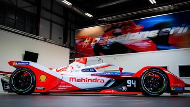 La monoposto Mahindra per il Campionato del mondo Fia Formula E 2021