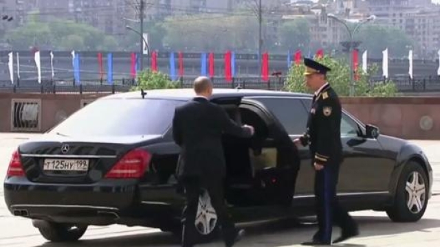 La Mercedes S600 Pullman utilizzata dal presidente russo nelle occasioni ufficiali fino al 2018