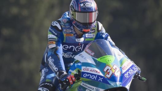 Savadori in Moto E nel GP d’Austria 2019. GETTY