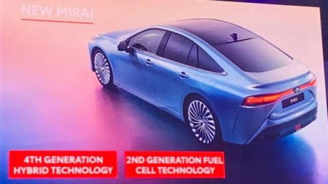 La nuova Toyota Mirai: l’auto a idrogeno di Toyota sarà ancora più efficiente e meno costosa, arriverà a fine 2020