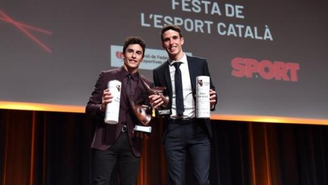 marc e Alex marquez al Galà catalano dello sport
