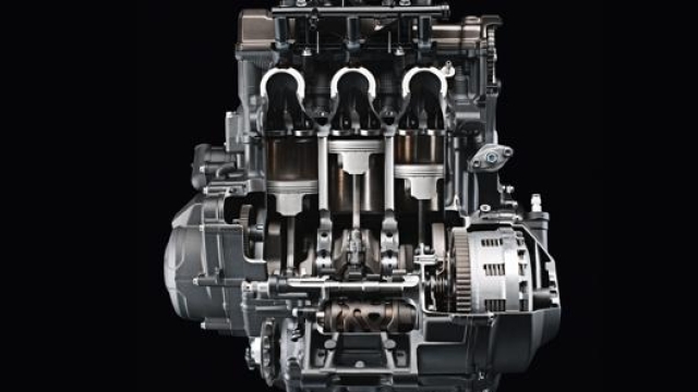Yamaha ha già in gamma un motore a tre cilindri, il propulsore che equipaggia Mt-09, Xsr 900, Tracer 900 e l’eccentrica Niken