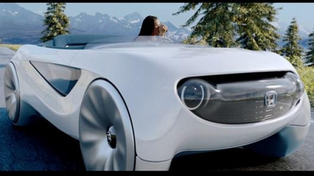 La Augmented Driving Concept che sarà presentata dalla Honda
