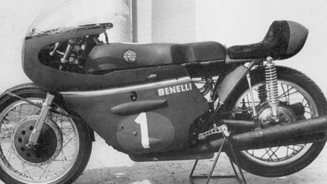 La Benelli 250 GP evoluta nella versione Provini del 1965 prodotta dal reparto corse per i primi test