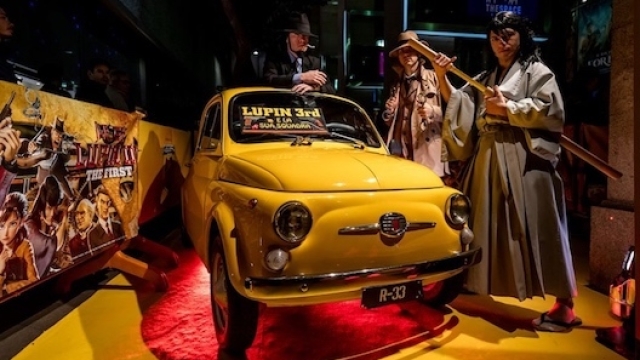 La Fiat 500 del film con Lupin III uscito nel 1979