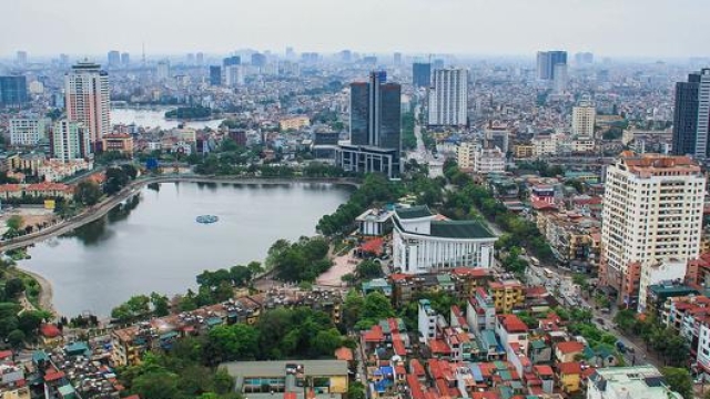 Una veduta di Hanoi, capitale del Vietnam