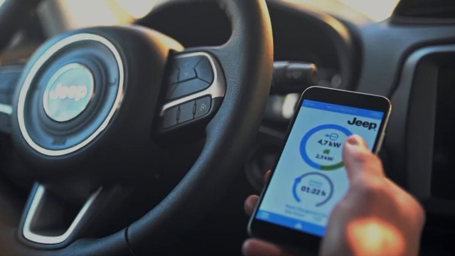 E’ possibile controllare quanta potenza sta erogando la wallbox all’auto tramite l’app Jepp per smartphone