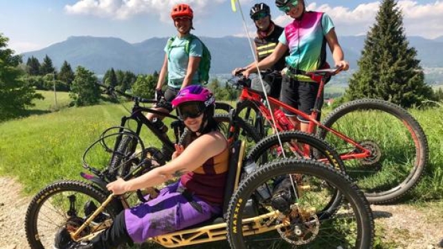 Evento donne sull’Altopiano di Asiago con Daniela Preschern e la sua handbike
